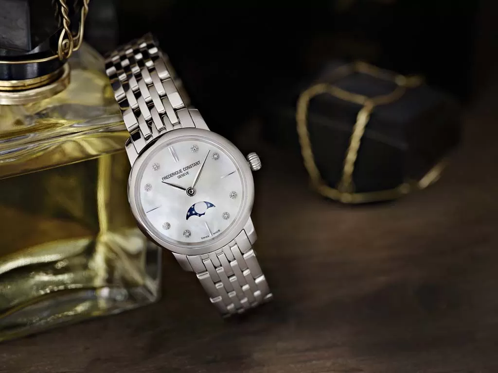 La Collezione Frédérique Constant Slimline Moonphase Ladies