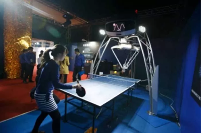 Da Omron il primo robot che gioca a Ping Pong