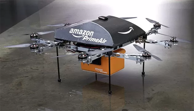 Amazon: volo dei droni al via i test