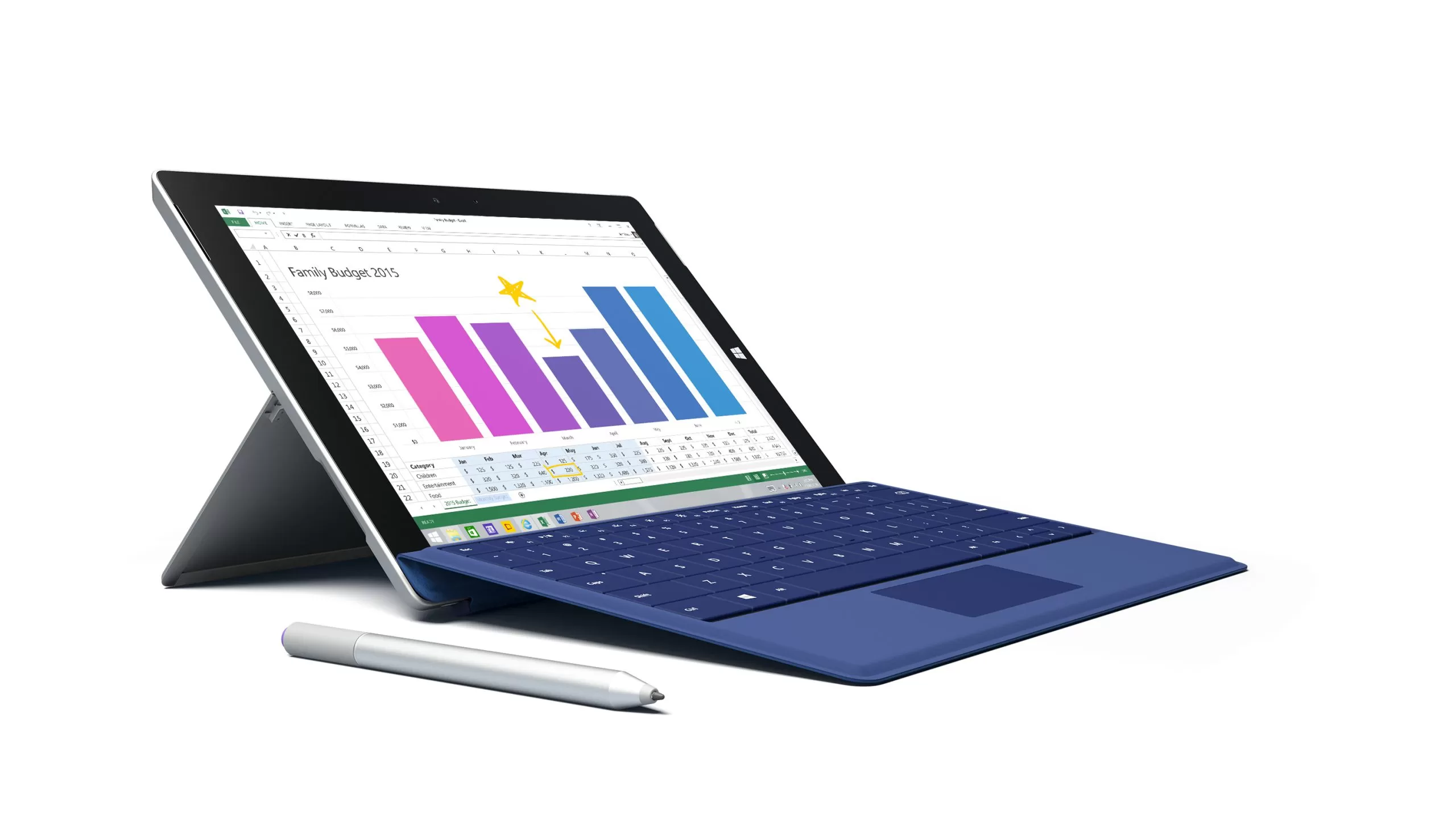 Microsoft Surface 3 con Windows 8.1 manda in pensione RT