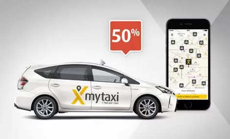 Mytaxi arriva a Milano e sfida Uber