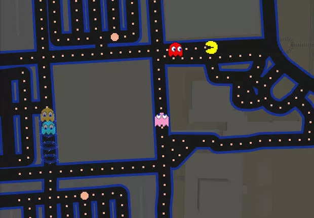 Pac-Man sbarca su Google Maps: ecco cosa succede