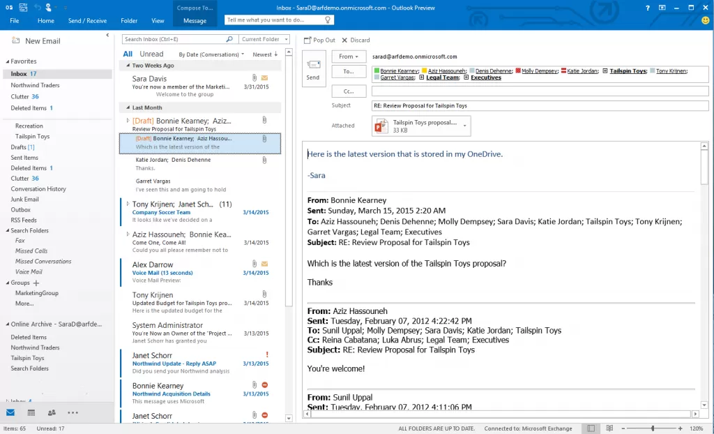 Microsoft Office 2016 preview disponibile per il download
