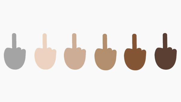 Microsoft: ecco emoji, l’emoticon del dito medio