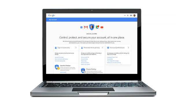 Google Privacy, un unico sito per gestire tutti i dati personali