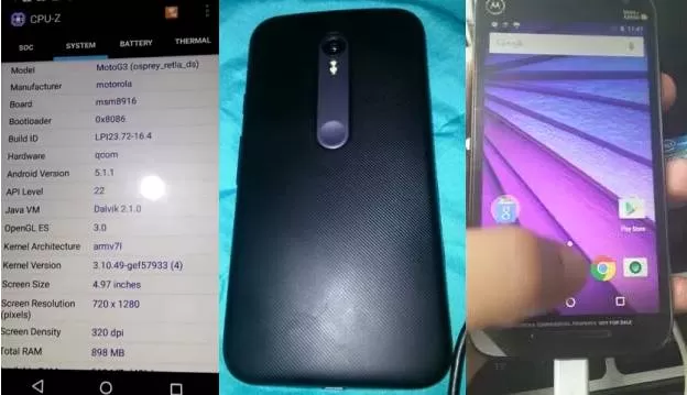 Moto G 2015: il lancio entro l’anno?