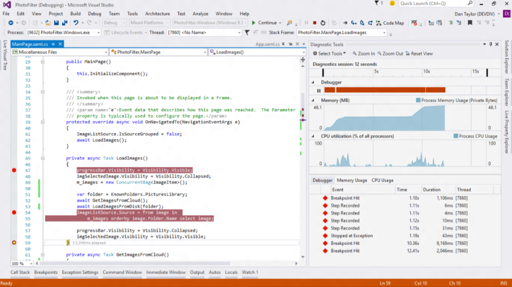 visual-studio-2015-profiling