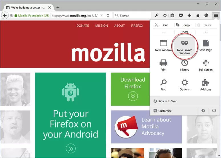 Firefox 42 con Private Browsing e Tracking Protection è in beta