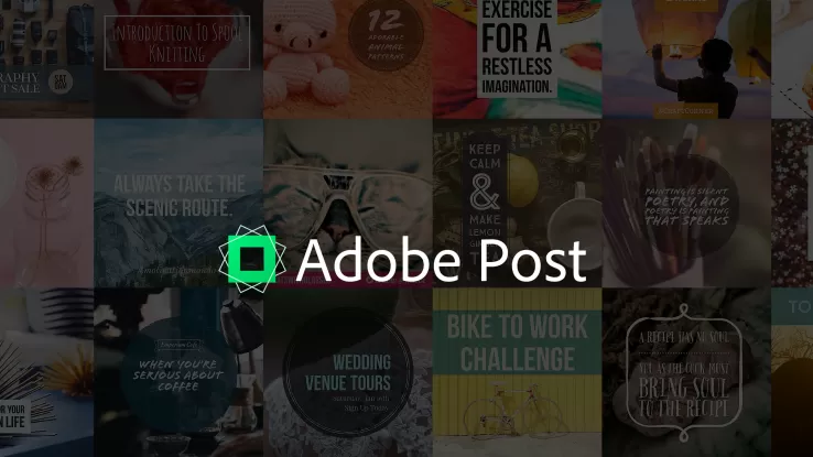 Adobe Post, l’App per creare grafica senza essere professionisti