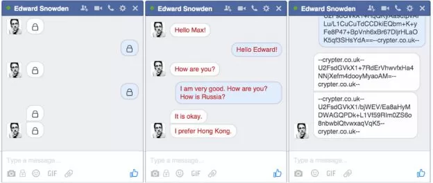 Crypter: chat segrete con Facebook Messenger