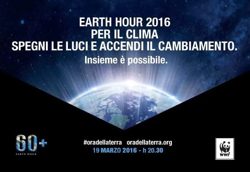 Earth Hour, il 19 marzo tutti al buio per amore della Terra