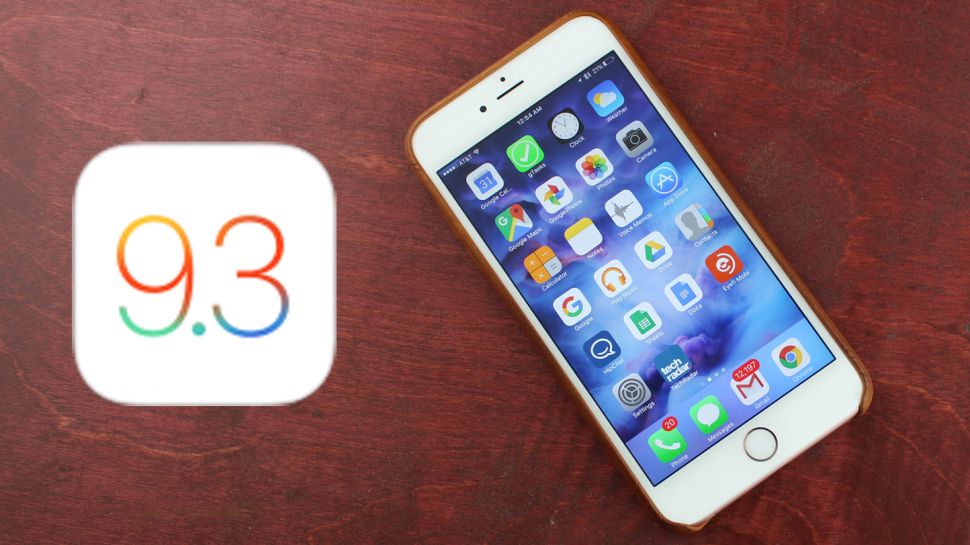 iPhone iOs 9.3