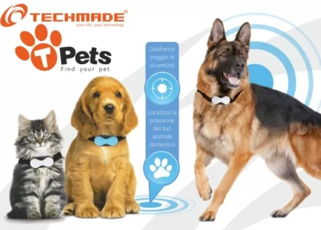 T-PETS, il collare con GPS per proteggere i nostri amici pelosi