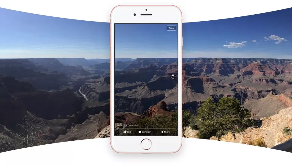 Facebook: arrivano ufficialmente le foto a 360 gradi