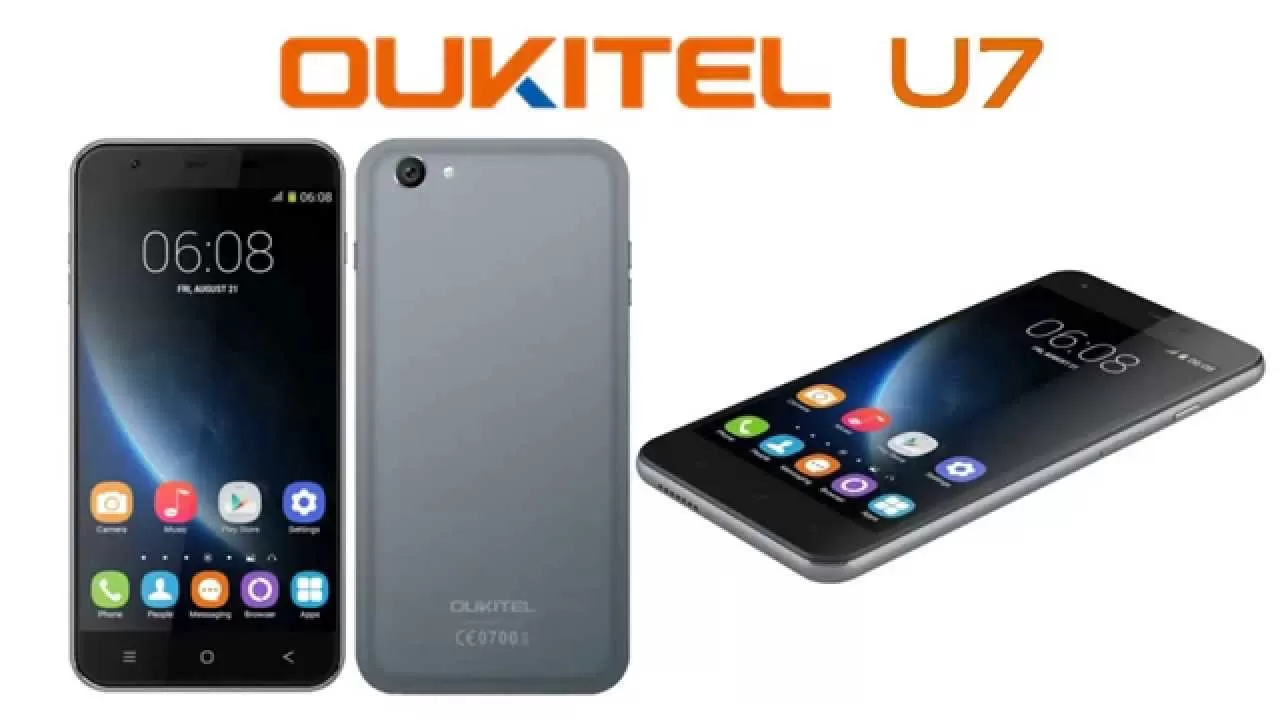 Oukitel U7 Plus ufficiale: ecco il nuovo phablet quad-core a 65 Euro