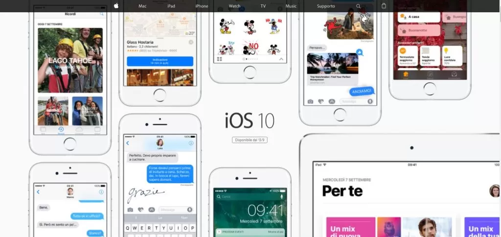 iOS 10, tutte le novità in arrivo