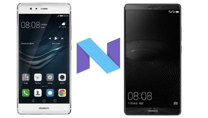 Android 7.0 Nougat su Huawei P9 e Mate 8: in Cina è realtà