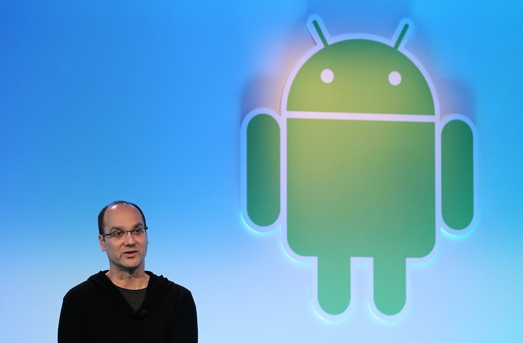 Nuovo smartphone Android annunciato da Andy Rubin, creatore dell’OS Google