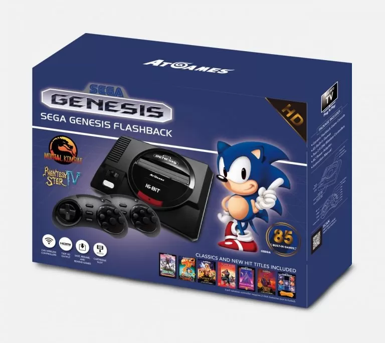 Il Sega Mega Drive torna in vita con Genesis Flashback