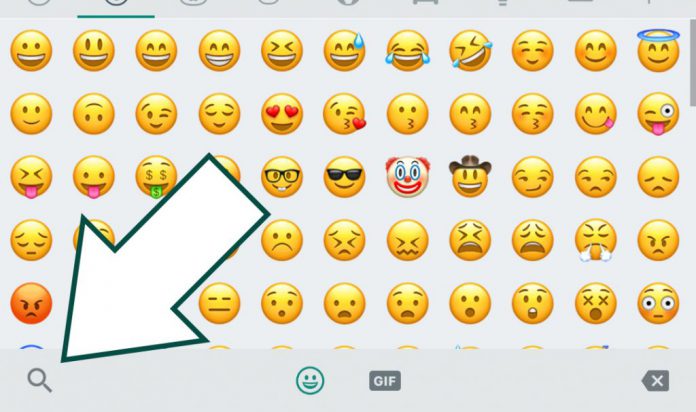 whatsapp ricerca emoji