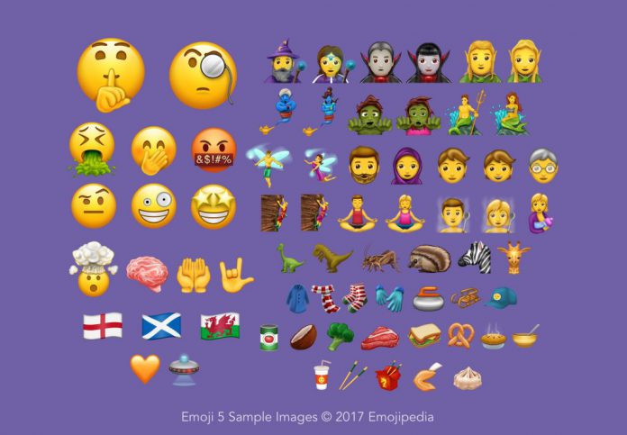 unicode 10.0 emoji