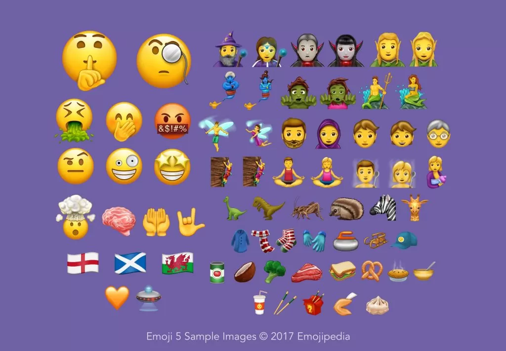 Unicode 10.0: ecco 56 nuove faccine emoji