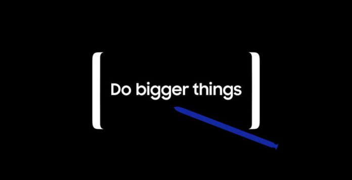 Samsung Galaxy Note 8 live streaming